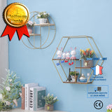 TD® Creative salle à manger mur décoration murale pendentif décoration murale lait magasin de thé salon fer art rack tenture murale