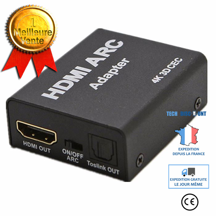SDKDZKG 4K x 2K HDMI Audio Convertisseur Adaptateur, HDMI et Optique SDKDZKG 4K x 2K HDMI Audio Convertisseur Adaptateur, HDMI et Optique