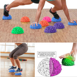 TD® Masseur Spiky Massage Ball PVC Foot Trigger Point Stress Relief Yoga Massager accessoires de yoga 1058