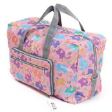 TD® Sac de voyage pliant sac fourre-tout pliable femme grande capacité voyage d'affaires embarquement courte distance bagage étanche