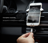 TD®  nouveau support de télephone portable mobile accessoire de voiture conduite smartphone simple installation sécurité