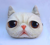 TD® Drôle 3D Cat Imprimer Coussin Coussin créatif mignon poupée en peluche cadeau Home Décor