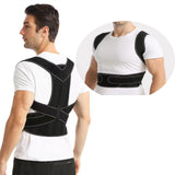 TD® Ceinture de correction du dos anti-bossu poitrine correcteur d'épaule ouvert ceinture de correction de posture code L
