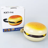 TD® Téléphone hamburger simulé / jouet téléphonique / extension de téléphone à domicile cadeau nouveau et exotique
