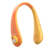 TD® Mini ventilateur sans lame de bande dessinée usb chargeant le cou suspendu portatif bureau extérieur petit ventilateur intellige