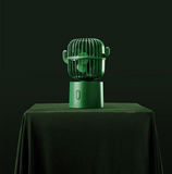 INN® Ventilateur de bureau Mini tête mobile créative USB chargeant le ventilateur portable de dessin animé de cactus ventilateur d'a