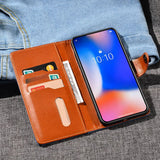 TD® Pour Samsung Galaxy S9 Téléphone Étui En Cuir Shell Flip Card Magnétique Boucle Titulaire Téléphone Étui De Protection Denim