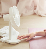 INN®  Mini ventilateur de bureau portable tournant avec charge 5W