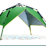 TD® Camping automatique hydraulique accru en plein air 3-4 personnes tente de camping anti-tempête camping portable compte ouvert ra