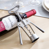 TD® Tire-bouchon Décapsuleur vin en alliage de zinc multifonctionnel ouvre-bouteille efficace manuel professionnel incassable tout e