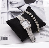 INN® Montre femme, coffret cadeau bracelet femme Bracelet femme montre chic ensemble de bijoux coffret cadeau cadeau de vacances