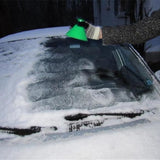TD® Grattoir  Pare-Brise en forme de Cône / Rond Grattoir Glace Pelle Outil Grande Surface Sans Rayures Givre Couleurs Confort
