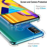 TD® Coque Samsung A10, Clair Protecteur Housse Anti-Choc Anti-Scratch Bumper Silicone Cover Cases Bumper pour Samsung Galaxy A10