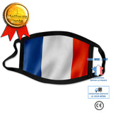 TD® Masque en tissu lavable animation de dessin animé français masque d'impression anti-poussière masque de tissu de soie de glace