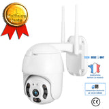 TD® Caméra IP surveillance wifi 720p résolution détection vision nocturne inclinaison et rotation caméra surveiller dual light wifi