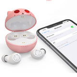 TD® Casque Bluetooth sans fil Bluetooth 5.0 Annulation intelligente du bruit Longue durée de vie de la batterie Faible latence Ecout