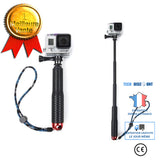 TD® Perche Réglable à Selfie 19 pouces 49cm / Go Pro3 + / 4/3/2/5 19 pouces Flottabilité Plongée bâton selfie bâton Rouge
