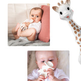 TD® 0 ~ 36 mois ensemble cadeau molaire bébé jouet paquet unique bébé cerf de qualité alimentaire tétine de dentition en latex natur