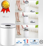 TD® poubelle intelligente automatique corbeille electrique cuisine salle bain couche de bureau chambre encastrable 12L bac ordures