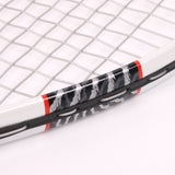 Raquette de tennis simple 27 pouces jeu d'entraînement solide raquette de tennis tout-en-un en aluminium carbone dédié