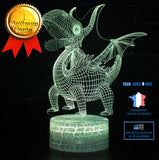 TD® Veilleuse 3D tactile colorée blanche