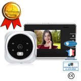 INN® Judas électronique intelligent haute définition de 2,8 pouces, sonnette vidéo automatique de vision nocturne photo et vidéo