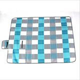 Tapis de pique-nique en velours unilatéral, tapis rampant pliable en daim fin, tapis de plage 150 * 200 CM