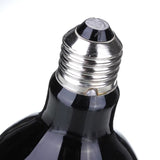 TD® E27 100W Lampe Thermique Infrarouge UVA Terrarium Vivarium Reptile Chaleur Noir