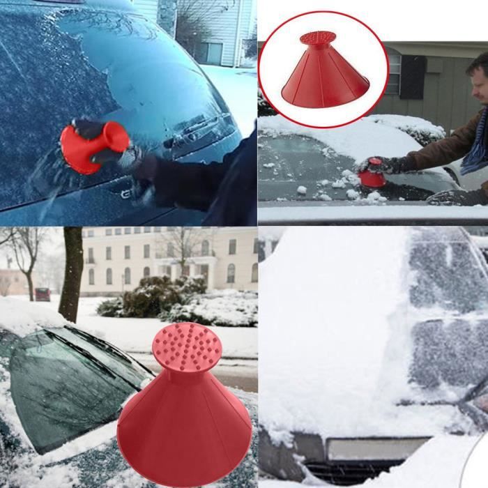 Grattoir à glace magique pour pare-brise de voiture, pelle à neige