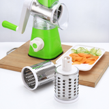 TD® Coupe-légumes multifonctions de cuisine Râpe à légumes Trancheuse à main Cylindre de roche Broyeur domestique Twister manuel