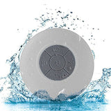 INN® Enceinte BluetoothBLANCHE résistante à l’eau  Haut-Parleur sans Fil Bluetooth Enceinte Voiture Salle de Bains