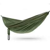 TD® Extérieur double anti-renversement camping adultes enfants balançoire intérieur dormir maison dortoir suspendu chaise camping ha