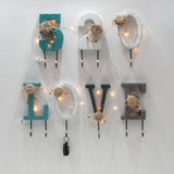 Crochet créatif porte manteau crochet clé crochet porche stockage mur crochet rangement mur décoration rack rétro crochet déc