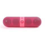 TD® Enceinte Haut Parleur Portable Antichoc Wireless FM Haut-parleurs stéréo LED Pour SmartPhone Tablet-Rose Couleur