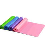 TD® Tapis De Yoga Antidérapant Bicolore Tpe De 6 Mm Tapis De Sport Tapis De Gymnastique De Fitness À La Maison Sans Goût 183X61Cm Bl