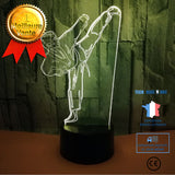 TD® Télécommande tactile colorée Taekwondo 3D light