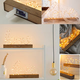 TD® Décoration lumineuse pour la maison salon bureau chambre anniversaire mariage LOVE lumières lecture design lettres fer forgé pil