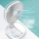 TD® Ventilateur de charge USB muet pliable 3 vitesses haute vitesse du vent cadeaux pratiques d'été intérieurs et extérieurs