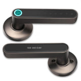 TD® Serrure de porte intelligente serrure de mot de passe d'empreinte digitale de porte intérieure est simple et pratique à installe