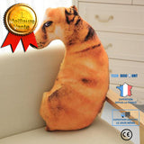TD® SA Drôle 3D Dog Imprimer Coussin Coussin créatif mignon poupée en peluche cadeau Home Décor 153072455