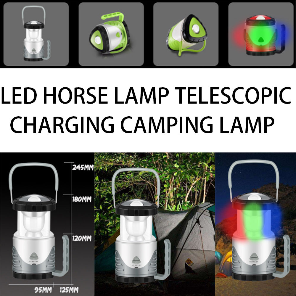 TD® Lampe Camping Rechargeable LED Portable Sans Fil USB Lumière Puissante Endurance 10h+ Lumens 280-500 Bivouac Pêche Randonnée spo