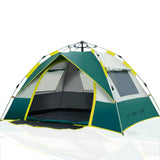 TD® Tente fournitures de plein air 2-3 personnes entièrement automatique tente plage camping printemps vitesse ouverte double taille