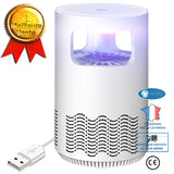 INN® Mosquito Killer Light USB Photocatalyseur intelligent Inhalation Pièges à moustiques Bionic Mute Home Office Indoor Mosquito Li