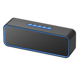 TD® Mini Enceinte Bluetooth à double haut-parleur-Haut-parleur de bureau d'ordinateur sans fil connecté-Accessoire audio