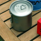 TD® Pur titane extérieur tasse à eau Camping pique-nique Portable alpinisme tasse Camping sport tasse marque tasse à boire 420 ml