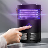 INN® Interface de type C de photocatalyseur muet domestique de piège de choc électrique physique de trou noir de tueur de moustique