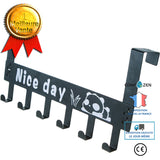 Porte-manteau mural Gris 50x10x30 cm Bois -HB065