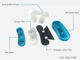 TD® Dispositif de congestion nasale bleu blanc rouge Purificateur nasal oxygène produit sanitaire hygiénique hommes femmes sommeil