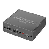 TD® Convertisseur HDMI 4K vers 1080P Régulateur de résolution haute à basse avec séparation audio Plug and Play largement compatible