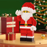 TD® Père Noël Compatible avec Lego Assembly Difficile Jouet pour Enfants Cadeau Petites Particules Blocs de Construction de Noël